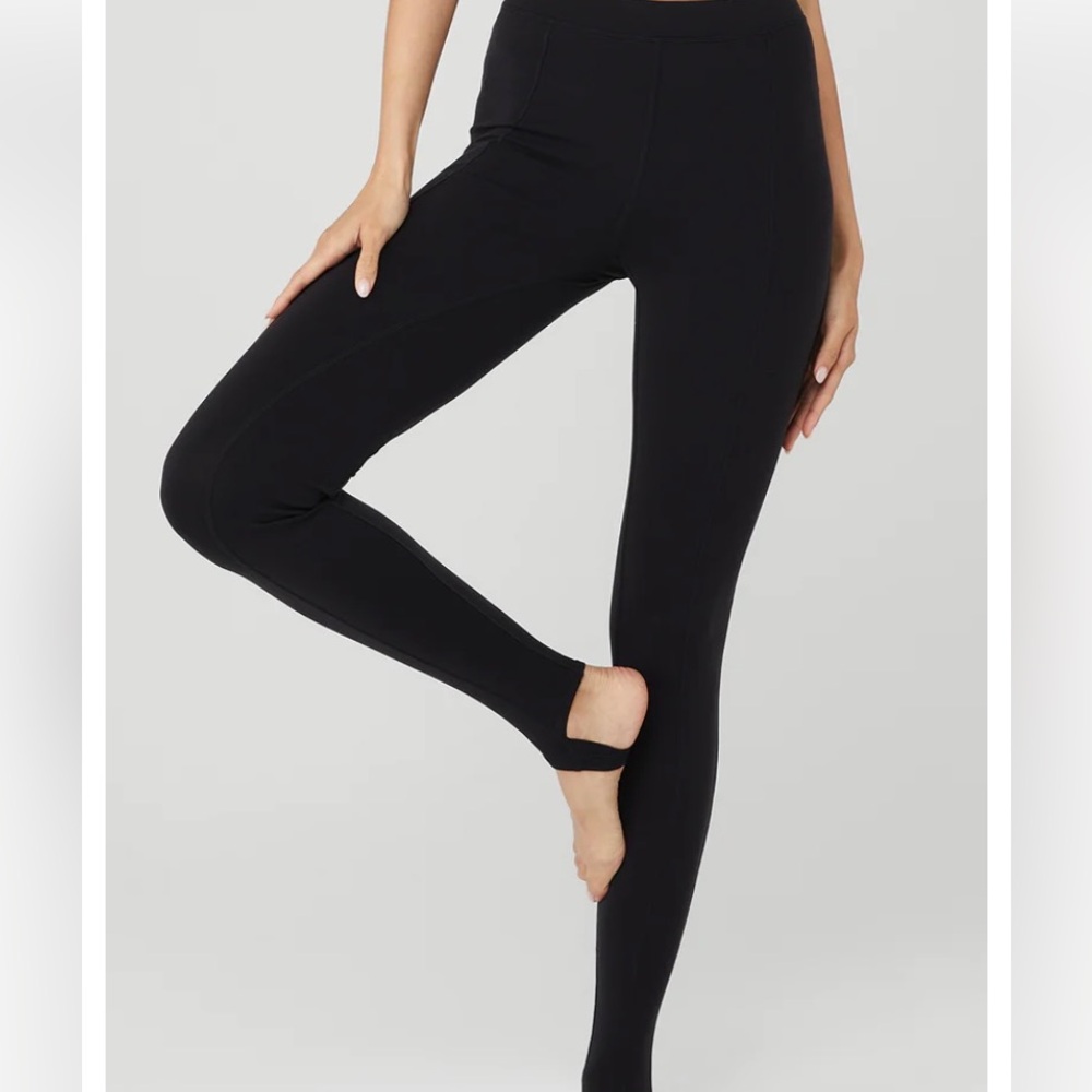 ALO Yoga High waist Enso Black Leggings
